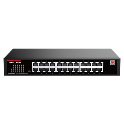 IP-COM G2224D Управляем Суич 24-Портов с QoS и Защита от Пренапрежение