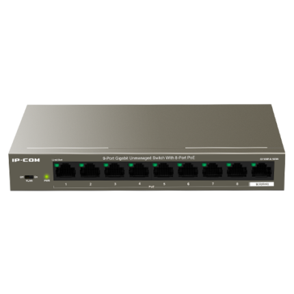 PoE Суич IP-COM G1109P-8-102W с 8 PoE+ Порта