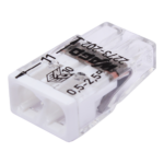Компактен конектор за снаждане, 2 проводника, макс. 2,5 mm² (100 бр.) - WAGO 2273-202 — опаковка от 100 броя