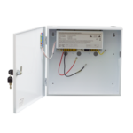 SDC SDC-12-10B Захранване 12V 10A с UPS в Голям Метален Шкаф