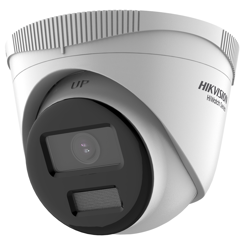 Hikvision HiWatch HWI-T229H 2MP Turret IP Камера ColorVu Бяла Светлина 30m Hikvision HiWatch HWI-T229H 2MP Turret IP Камера ColorVu Бяла Светлина 30m