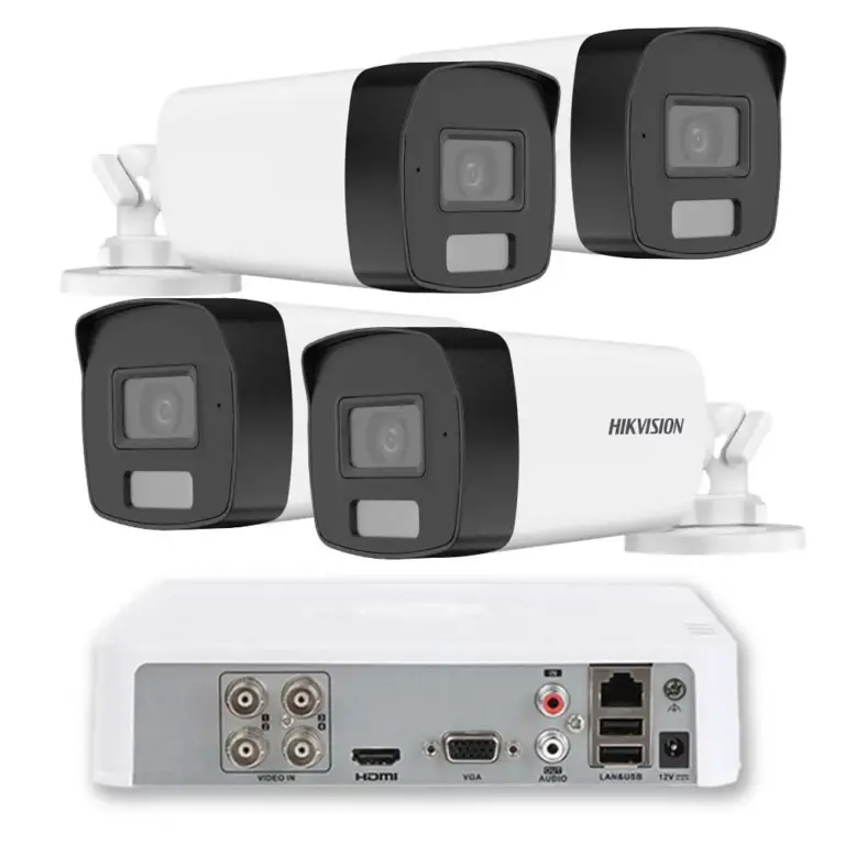 Комплект ZK4340E — 4 камери Hikvision 2 MP и 1 TB диск
