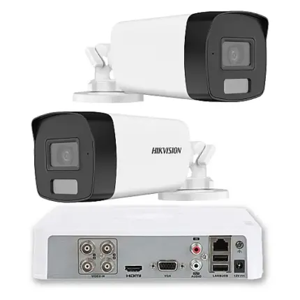 Комплект ZK2340E — 2 камери Hikvision 2 MP Dual Light 40 m и 1 TB диск