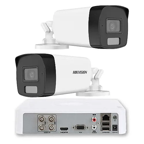 Комплект ZK2340E — 2 камери Hikvision 2 MP Dual Light 40 m и 1 TB диск