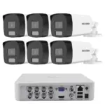 Комплект ZK6340E — 6 камери Hikvision 2 MP и 1 TB диск