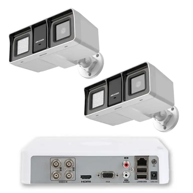Комплект ZK21060E — 2 камери Hikvision 2 MP Dual Light 60 m и 1 TB диск