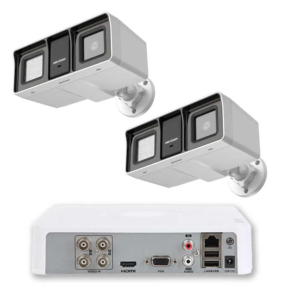 Комплект ZK21060E — 2 камери Hikvision 2 MP Dual Light 60 m и 1 TB диск Комплект ZK21060E — 2 камери Hikvision 2 MP Dual Light 60 m и 1 TB диск