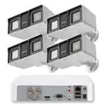 Raimag комплект ZK41060E — 4 камери Hikvision и захранване MW Power EBD6012