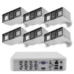 Комплект ZK61060E — 6 камери Hikvision 2 MP и 1 TB диск