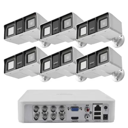 Комплект ZK61060E — 6 камери Hikvision 2 MP и 1 TB диск
