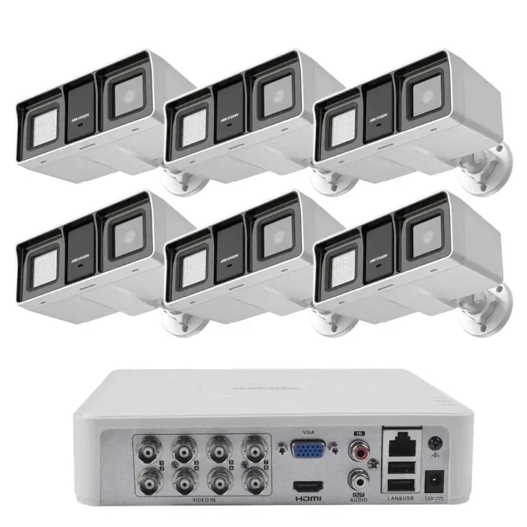 Комплект ZK61060E — 6 камери Hikvision 2 MP и 1 TB диск