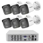 Комплект ZK6730E — 6 камери Hikvision 2 MP и 1 TB диск