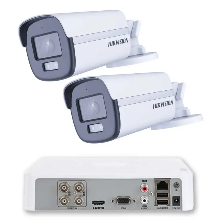 Комплект ZK21240E — 2 камери Hikvision 2 MP ColorVu Dual Light 40 m и 1 TB диск