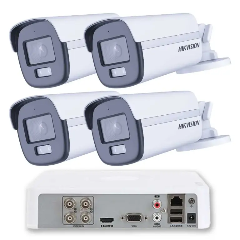 Комплект ZK41240E — 4 камери Hikvision 2 MP и 1 TB диск
