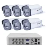 Комплект ZK61240E — 6 камери Hikvision 2 MP и 1 TB диск