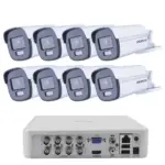 Комплект ZK81240E — 8 камери Hikvision 2 MP и 2 TB диск
