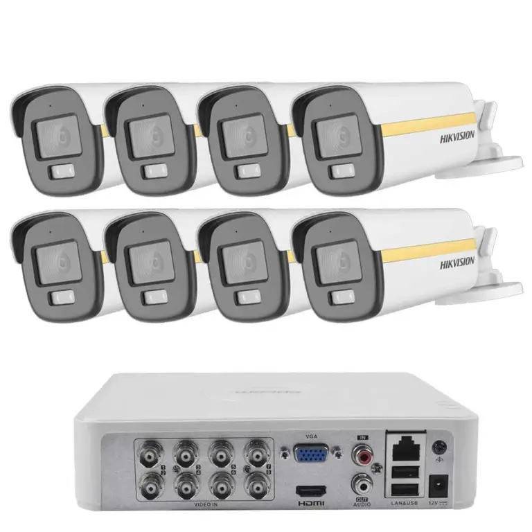 Комплект ZK81440E — 8 камери Hikvision 2 MP и 2 TB диск