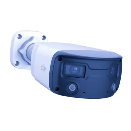 Uniview IPC2K24SE-ADF40KMC-WL-I0 4MP 160° Панорамна IP Камера с ColorHunter 30m и Аудио