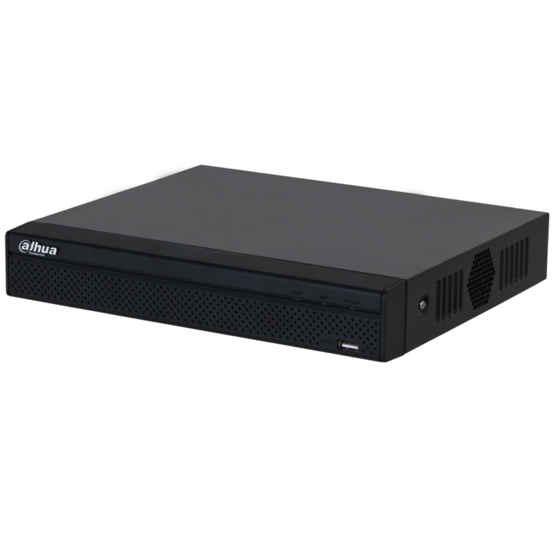 Dahua NVR2104HS-P-4KS3 — 4-канален мрежов видеорекордер с 4 PoE порта