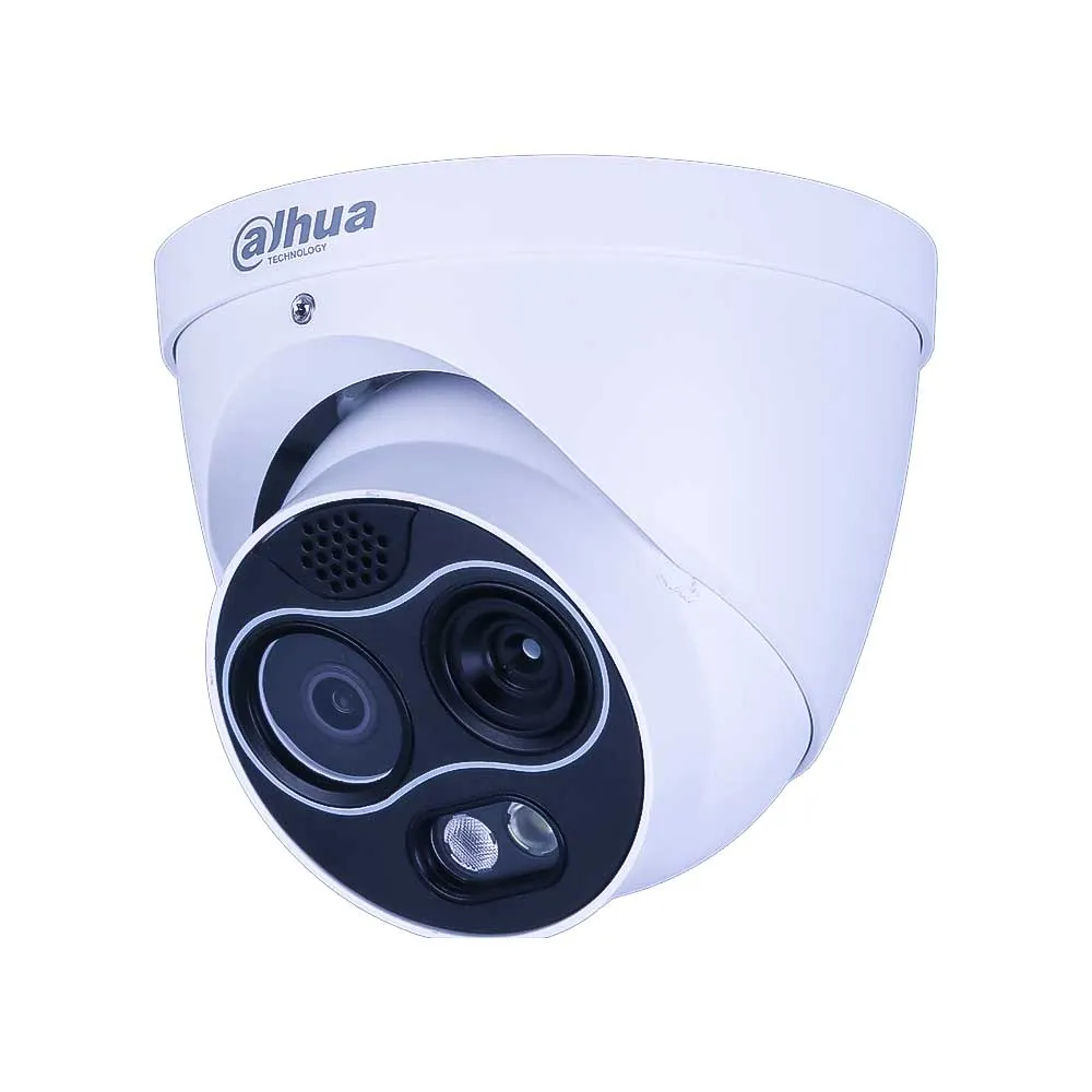 Dahua TPC-DF1241-D3F4 Хибридна Термална Камера 4MP с Детекция на Пожар Dahua TPC-DF1241-D3F4 Хибридна Термална Камера 4MP с Детекция на Пожар