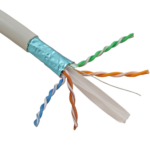 FTP кабел ELAN ELN-FTP-6-CU Cat6 100% мед LSZH обвивка 305m — кутия от 305 м
