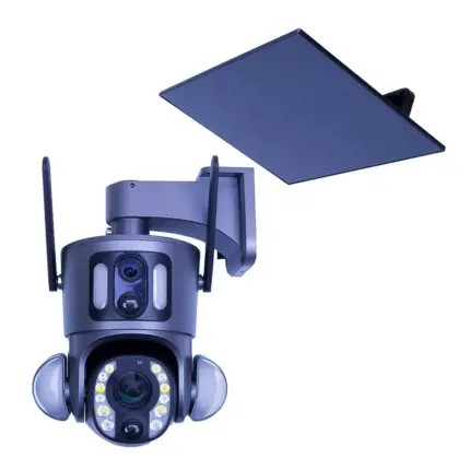 PNI House IP753-S Соларна Wi-Fi Камера с Двойна Леща 40m IR