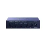 IP-COM G2205D 5-Портов Гигабитов Cloud Управляем Суич Компактен