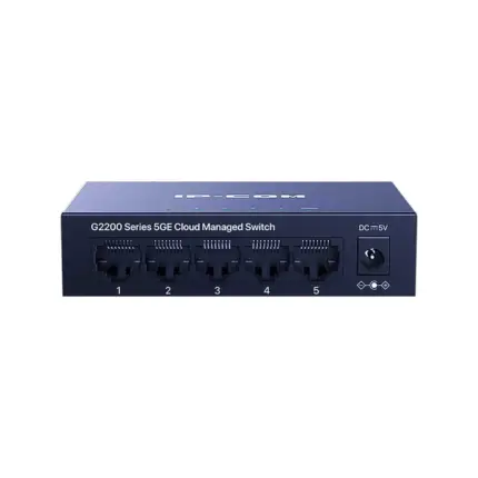 IP-COM G2205D 5-Портов Гигабитов Cloud Управляем Суич Компактен