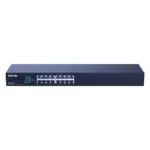 IP-COM G1016G 16-Портов Гигабитов Неуправляем Суич за Рак Монтаж