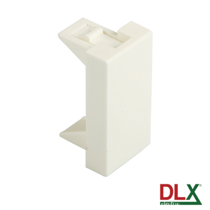 Фалшив капак за оборудване 45х22,5 мм (1 модул) - DLX DLX-245-51