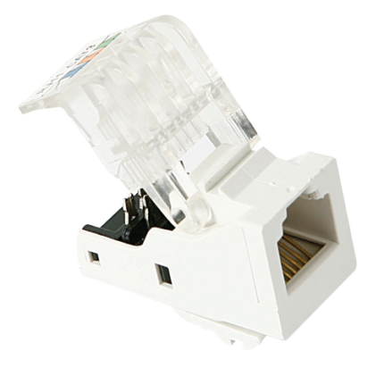 Keystone Jack LAN Cat 3 за RJ11- DLX DLX-245-52