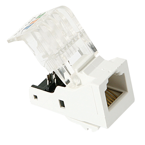 Keystone Jack LAN Cat 3 за RJ11- DLX DLX-245-52 Keystone Jack LAN Cat 3 за RJ11- DLX DLX-245-52