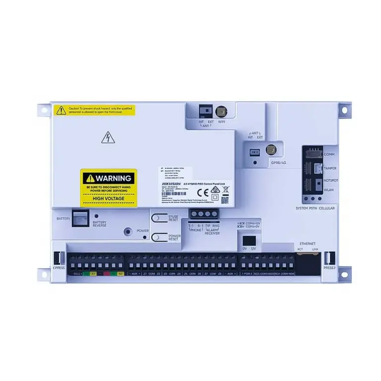 Hikvision DS-PA502-96 96-зонен Хибриден Алармен Панел AX Hybrid PRO V2