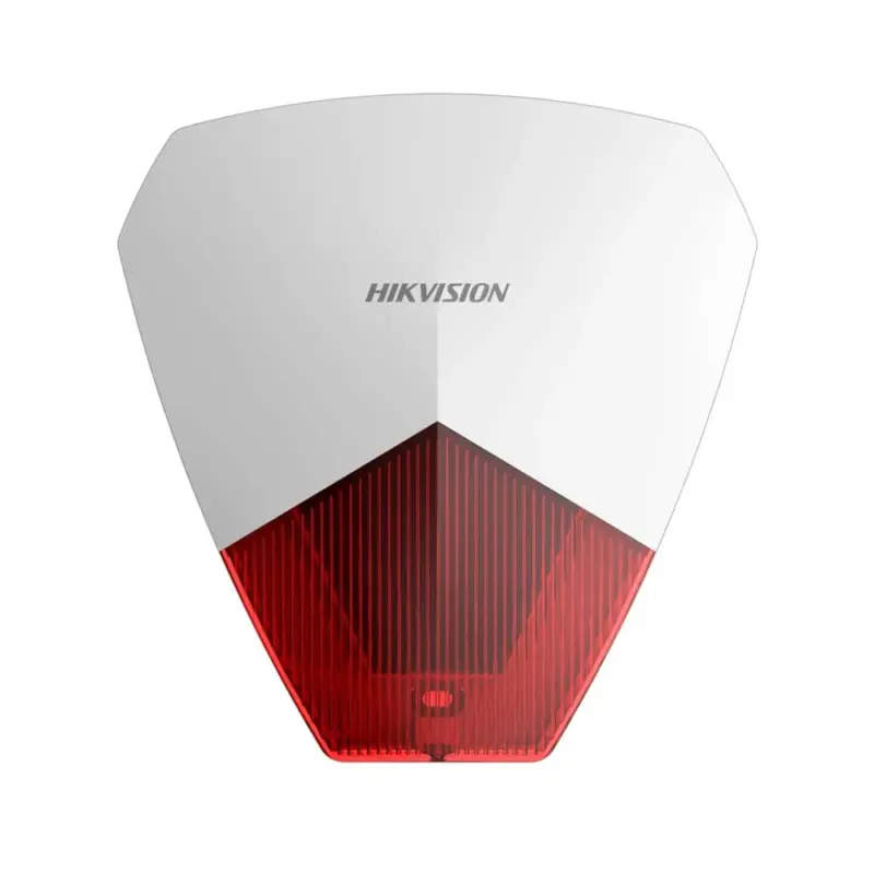 Hikvision DS-PS1-R Нискоенергийна Сирена с Червена LED Светкавица