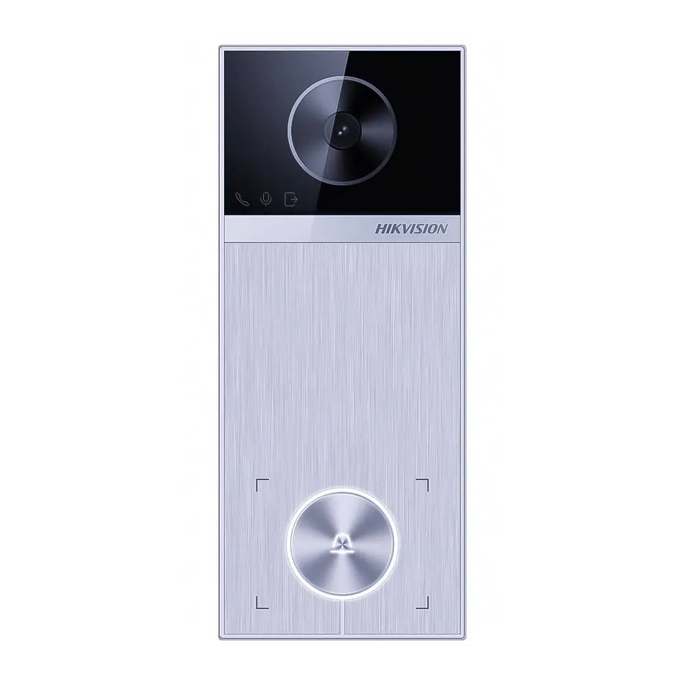 Hikvision DS-KV6114-MWBE1 Видеодомофон с Разпознаване на Звуци и AI Hikvision DS-KV6114-MWBE1 Видеодомофон с Разпознаване на Звуци и AI