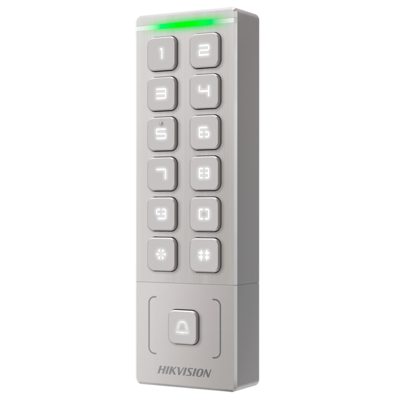 Hikvision DS-K1T809MX — терминал за контрол на достъп с M1 карта и PIN