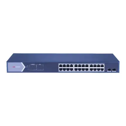 Hikvision DS-3E1526P-SI Мрежов Суич 370W с PoE Watchdog и SFP