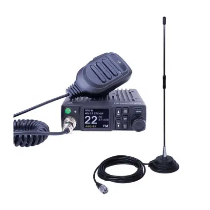PNI PACK103 CB станция HP 8900 ASQ RF Gain CTCSS DCS и магнитна антена PNI Extra 40