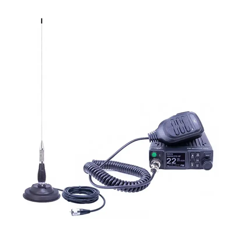 PNI PACK111 CB радио за камион HP 8900 ASQ 12 24V и антена ML100