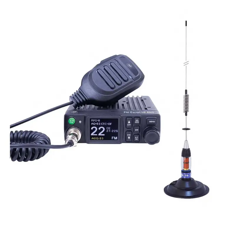 PNI PACK93 CB станция HP 8900 ASQ 12 24V с антена PNI ML70