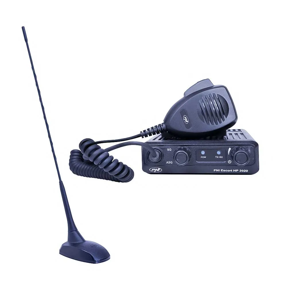 PNI-PACK132 Професионален CB Сет 4W с Фиксирана Честота и Автоматичен ASQ PNI-PACK132 Професионален CB Сет 4W с Фиксирана Честота и Автоматичен ASQ