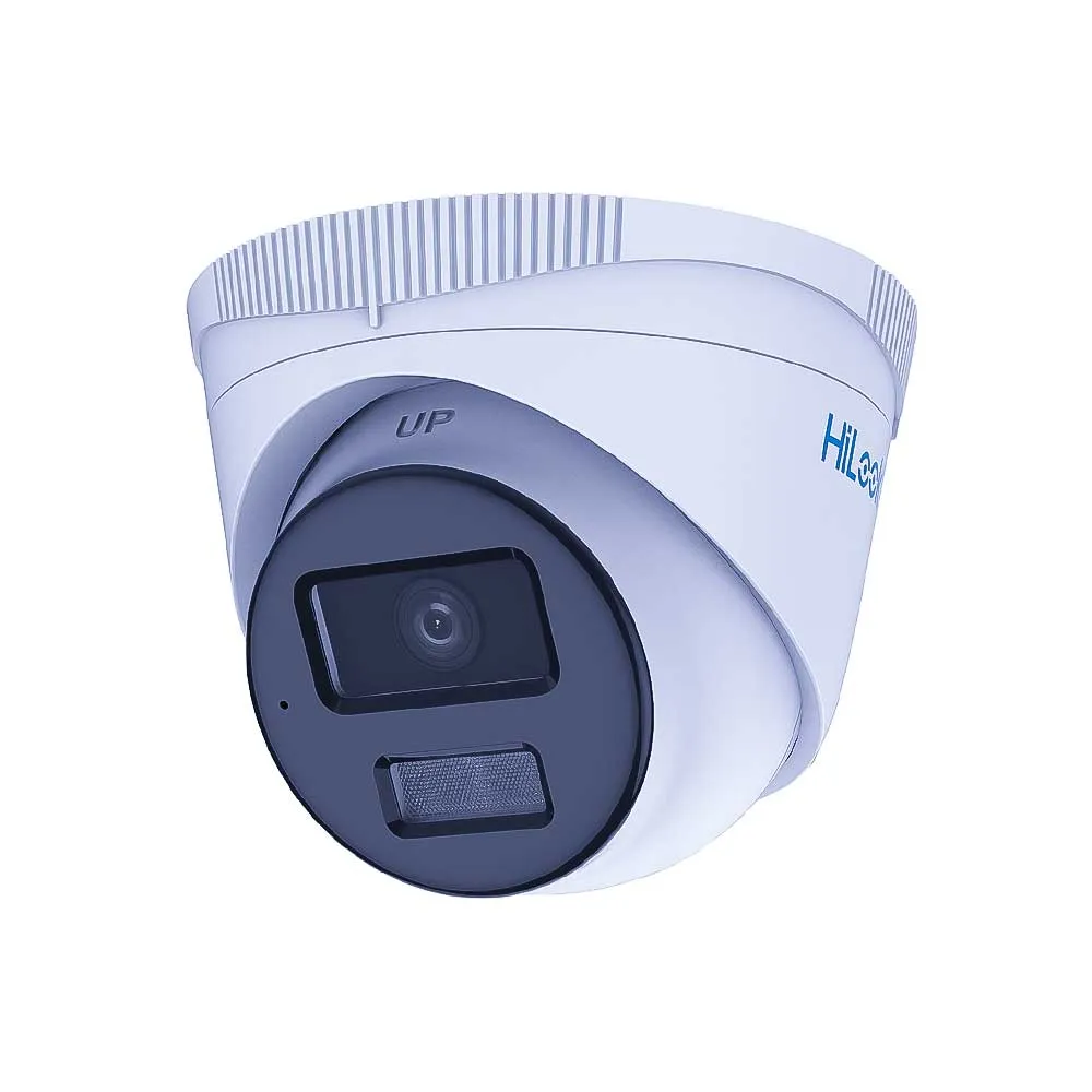 HiLook IPC-T249HA-LU 4MP 2K ColorVu 2.8mm 30m PoE Mic Turret HiLook IPC-T249HA-LU 4MP 2K ColorVu 2.8mm 30m PoE Mic Turret