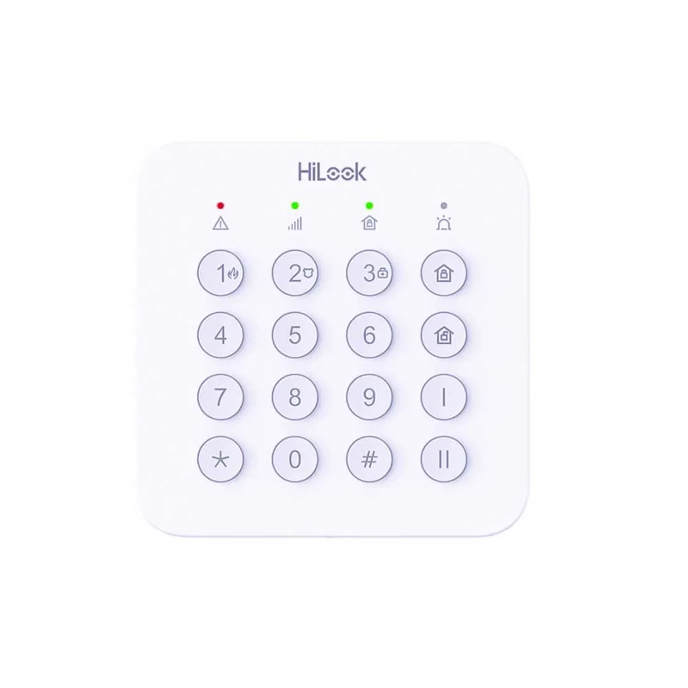 HiLook ALARM-K201B-WE Wireless LED Keypad 868MHz TRI-X AES-128 SD HiLook ALARM-K201B-WE Wireless LED Keypad 868MHz TRI-X AES-128 SD