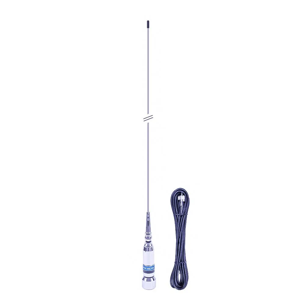PNI-ML190 188cm 600W 26-28MHz CB Antenna 90 degree tilt PNI-ML190 188cm 600W 26-28MHz CB Antenna 90 degree tilt