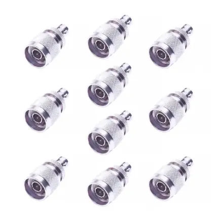 PNI PNI-MN-B-1-10 N Male to BNC Female RF Adapter 10pcs Set