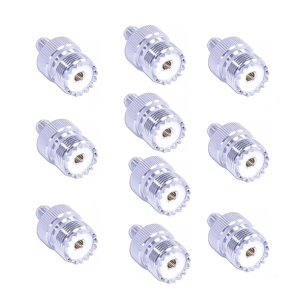 PNI PNI-SMA-4-10 PL Female to SMA Female RF Adapter 10pcs Gold PNI PNI-SMA-4-10 PL Female to SMA Female RF Adapter 10pcs Gold