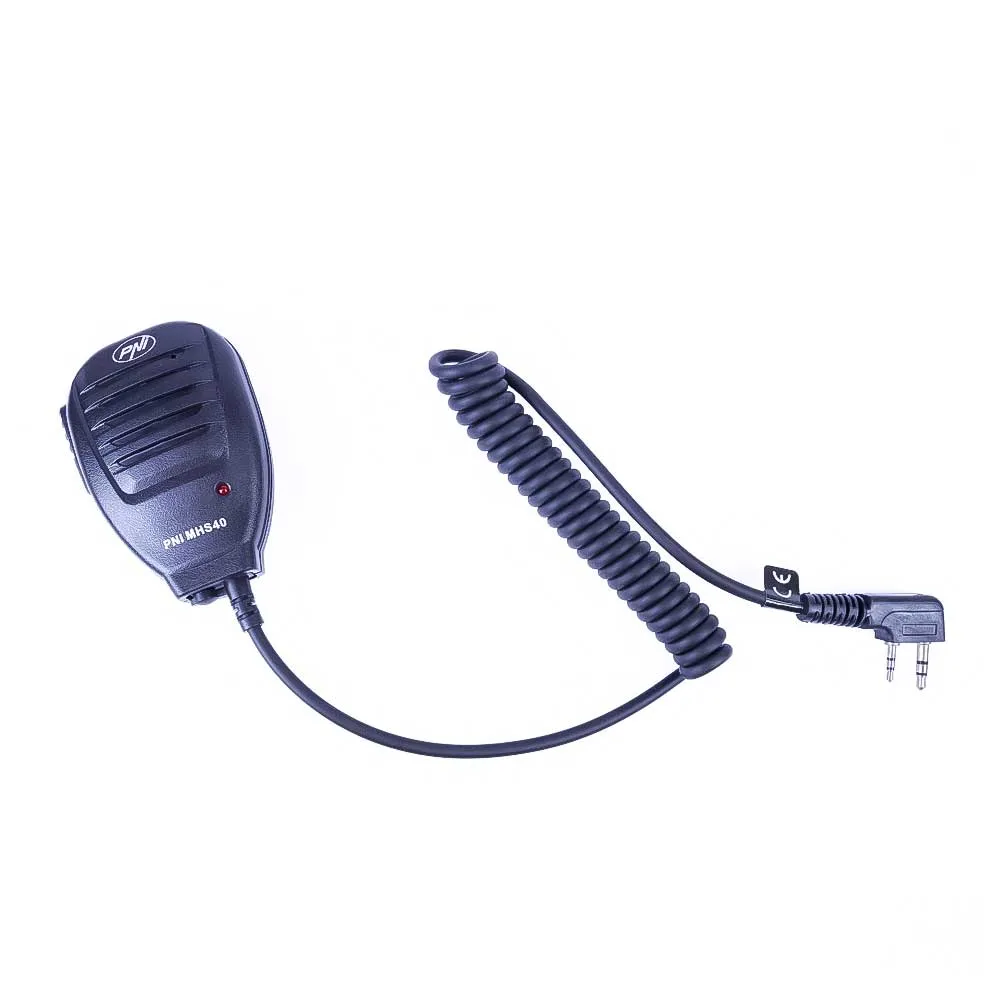 PNI PNI-MHS40 Microphone with Loudspeaker 2-pin PNI-K PMR VHF UHF PNI PNI-MHS40 Microphone with Loudspeaker 2-pin PNI-K PMR VHF UHF