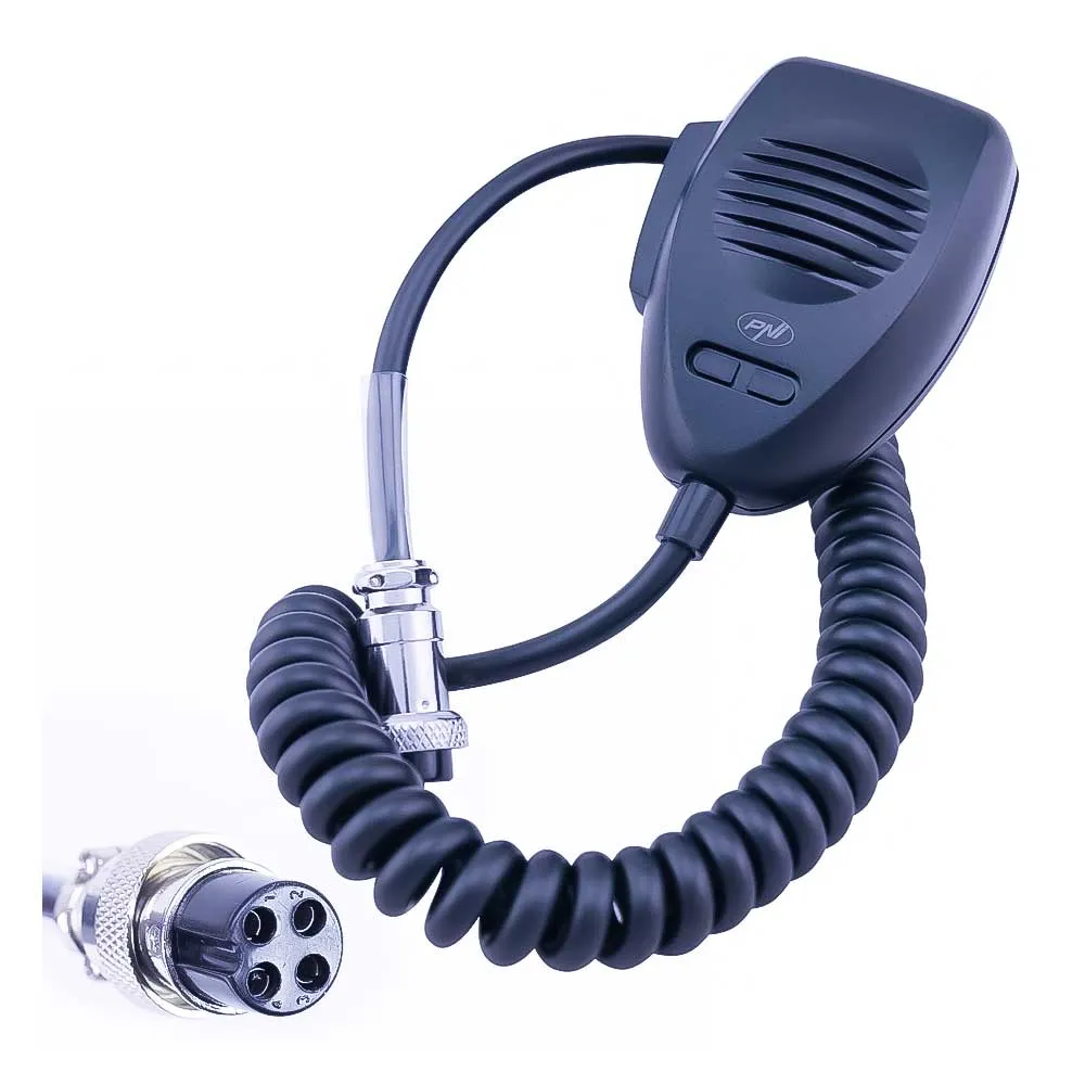 PNI PNI-CDS04 4-pin Condenser Microphone for CB Radio Midland President PNI PNI-CDS04 4-pin Condenser Microphone for CB Radio Midland President