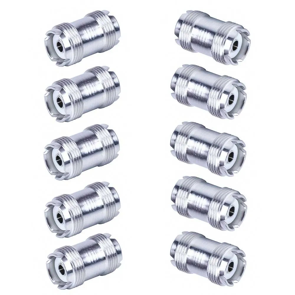 PNI-PL258-10 Adapter UHF Female to Female barrel 10 pieces pack PNI-PL258-10 Adapter UHF Female to Female barrel 10 pieces pack