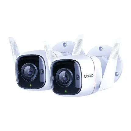 TP-Link Tapo C310P2 Outdoor Security Wi-Fi Camera 2-Pack 3MP 30m